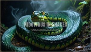 nidovirus in snakes