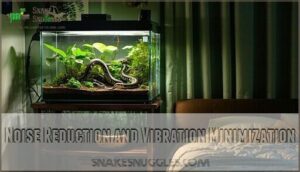 noise reduction and vibration minimization