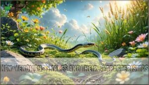 non-venomous snakes and their characteristics