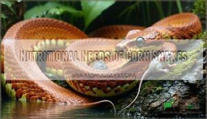 nutritional needs of corn snakes