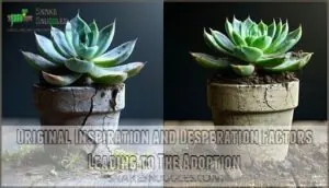 original inspiration and desperation factors leading to the adoption original inspiration and desperation factors leading to the adoption