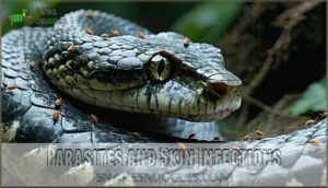 parasites and skin infections