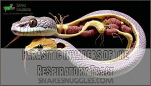 parasitic invaders of the respiratory tract