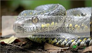 pathogen and disease prevalence in snakes