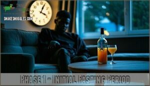 phase 1 - initial fasting period