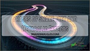 phases of snake diet and metabolic effects