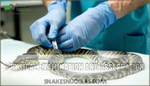 physical examination and observation