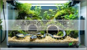 plastic storage boxes
