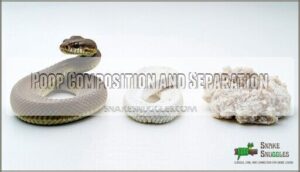 poop composition and separation