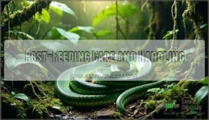 post-feeding care and handling