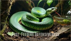 post-feeding defensiveness