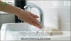 post-handling care post-handling care