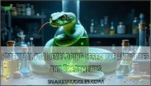 potential for developing effective antidotes and treatments potential for developing effective antidotes and treatments