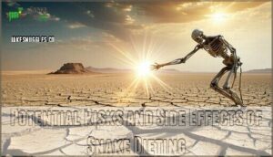 potential risks and side effects of snake dieting