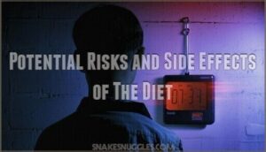 potential risks and side effects of the diet