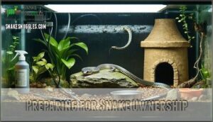 preparing for snake ownership