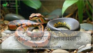 preparing snakes for breeding