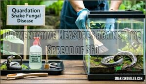 preventative measures against the spread of sfd