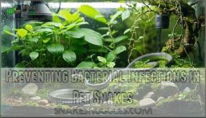 preventing bacterial infections in pet snakes