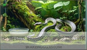 preventing cryptosporidiosis in snakes