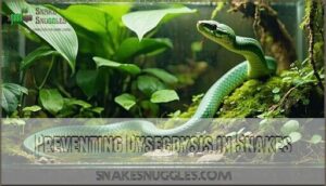preventing dysecdysis in snakes