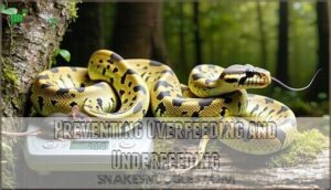 preventing overfeeding and underfeeding