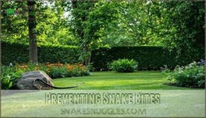 preventing snake bites