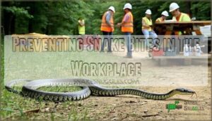 preventing snake bites in the workplace