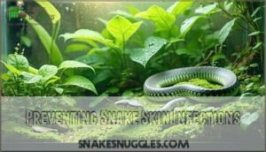 preventing snake skin infections
