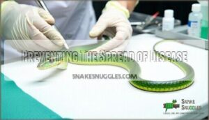 preventing the spread of disease
