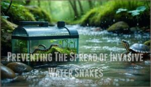 preventing the spread of invasive water snakes
