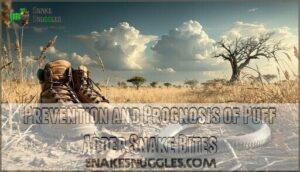 prevention and prognosis of puff adder snake bites
