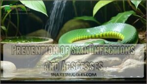 prevention of skin infections and abscesses