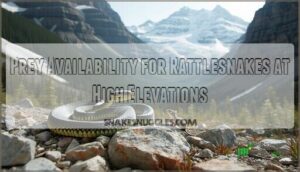 prey availability for rattlesnakes at high elevations