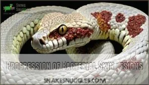 progression of bacterial skin lesions progression of bacterial skin lesions