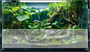protecting snakes from respiratory and viral issues