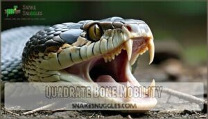 quadrate bone mobility