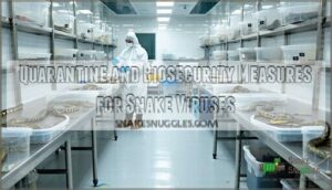 quarantine and biosecurity measures for snake viruses