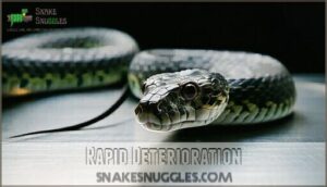 rapid deterioration
