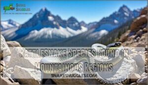 rattlesnake species found in mountainous regions