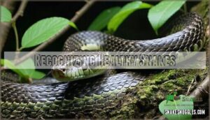 recognizing healthy snakes