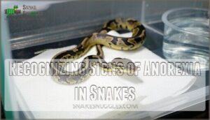 recognizing signs of anorexia in snakes