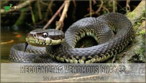 recognizing venomous snakes