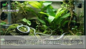 recovering from a bacterial infection