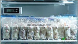 refrigerator thawing