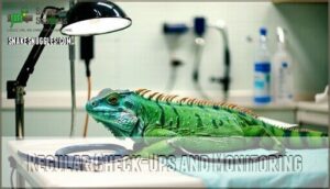 regular check-ups and monitoring