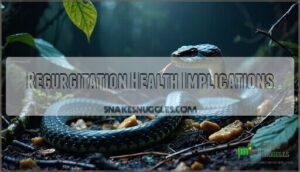regurgitation health implications