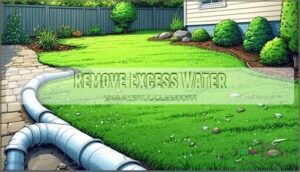 remove excess water