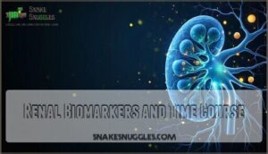 renal biomarkers and time course