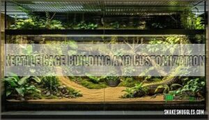reptile cage building and customization